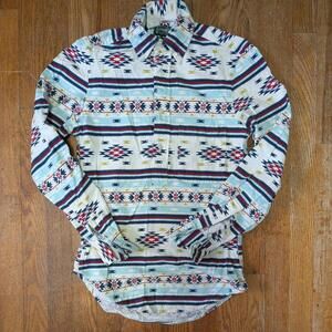 Vintage 1990s Gitman Bros Southwestern Print Button Up Shirt